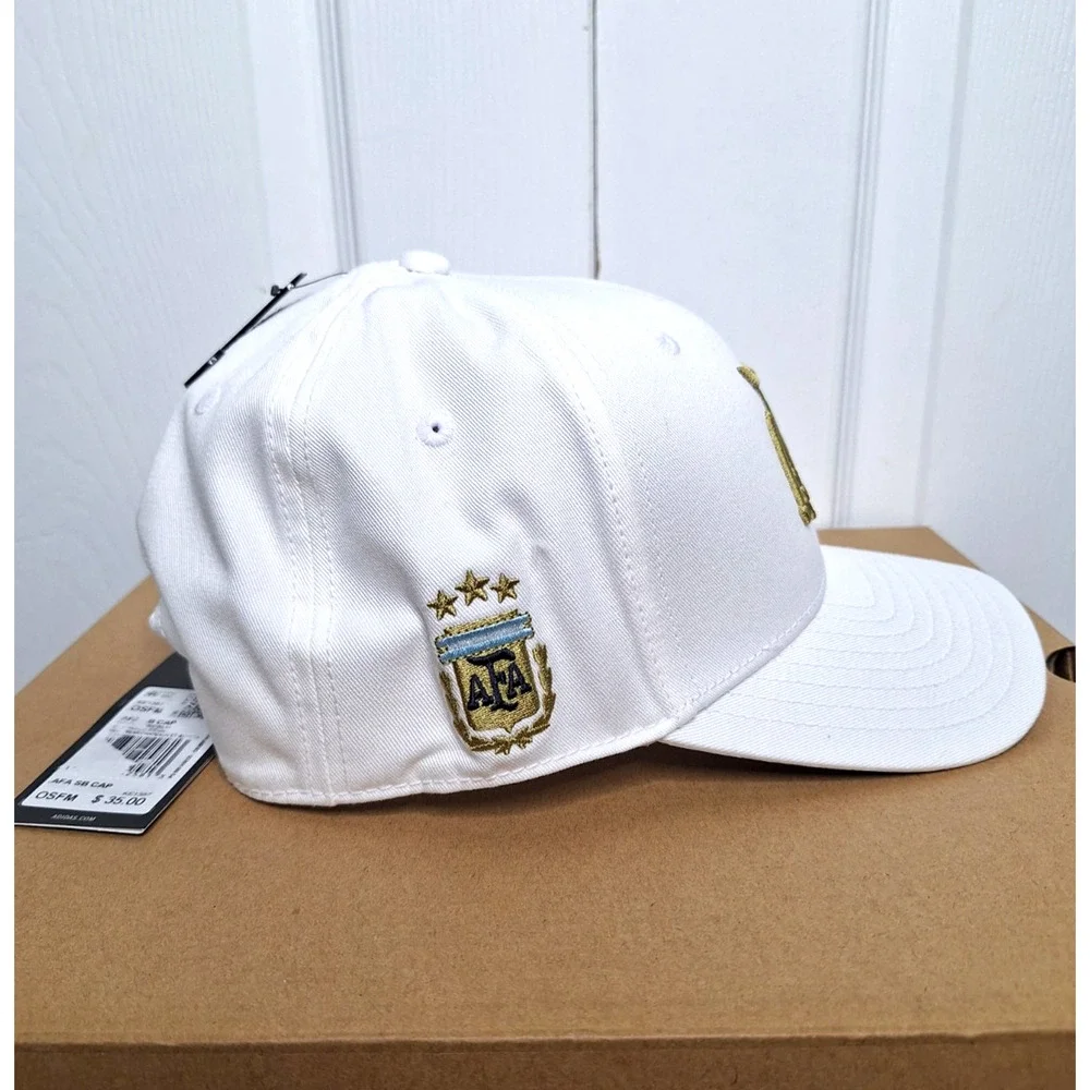 Adidas AFA Argentina National Team World Cup Soccer Hat KE1387